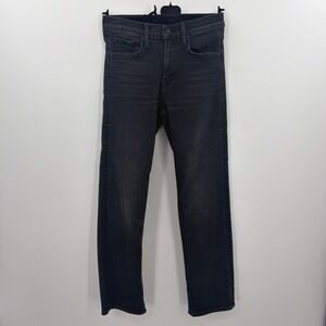 MOTHER The Smarty‎ Pants Hover Vroom Black Wash Denim Jeans Women's Size 24